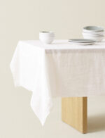 Plain Linen Tablecloth